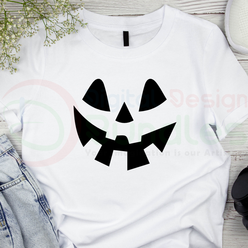 Pumpkin Face SVG