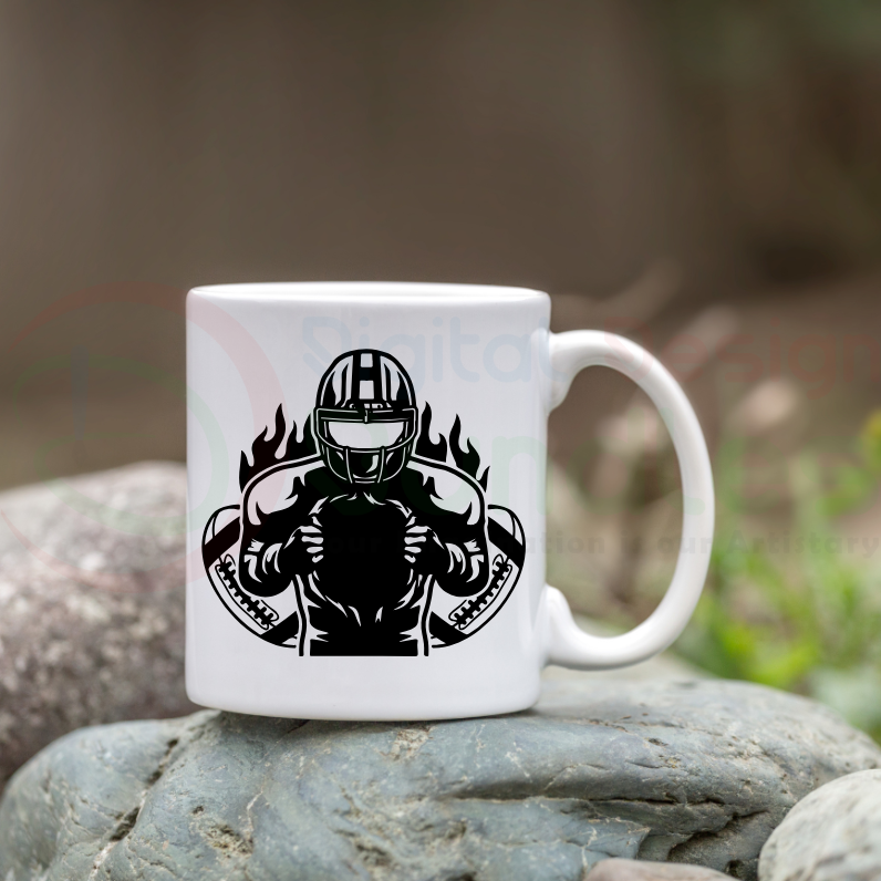 Custom Football player Svg