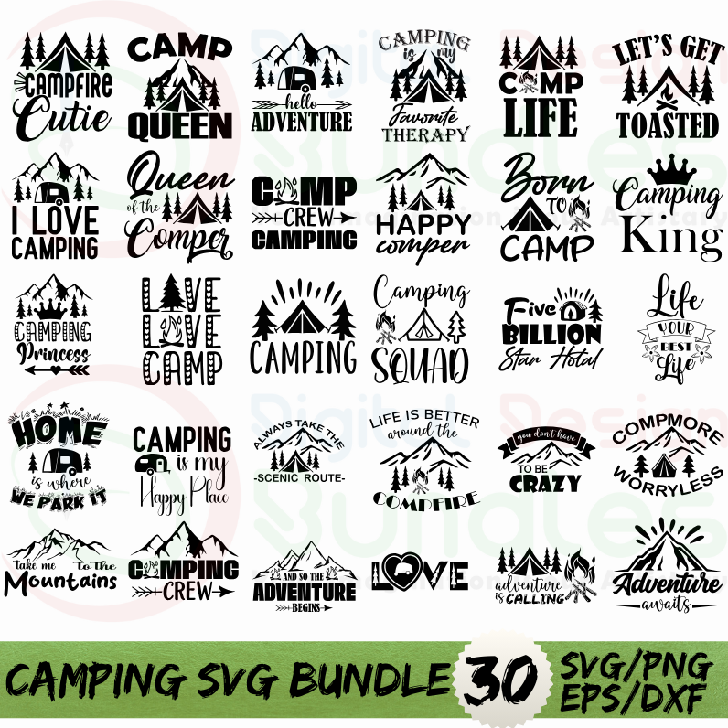 Camping SVG