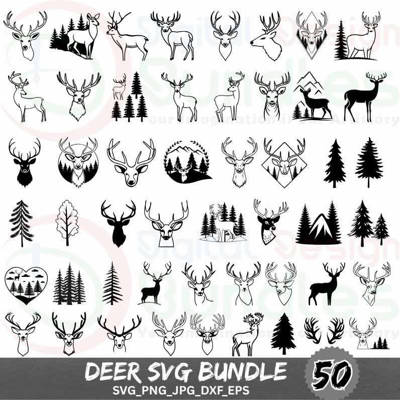 Deer Svg Bundle