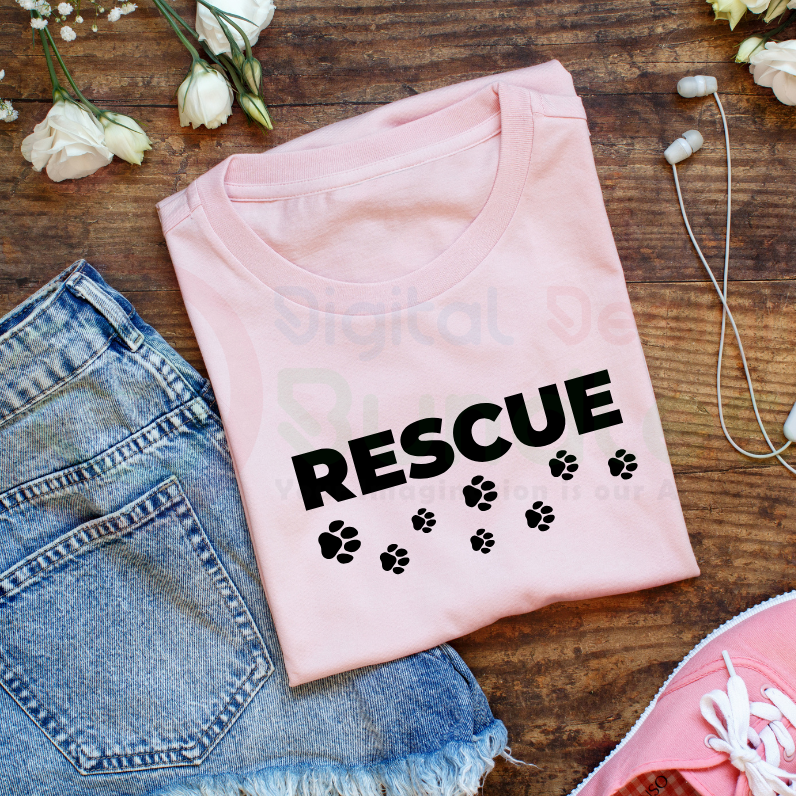 Rescue Dog SVG