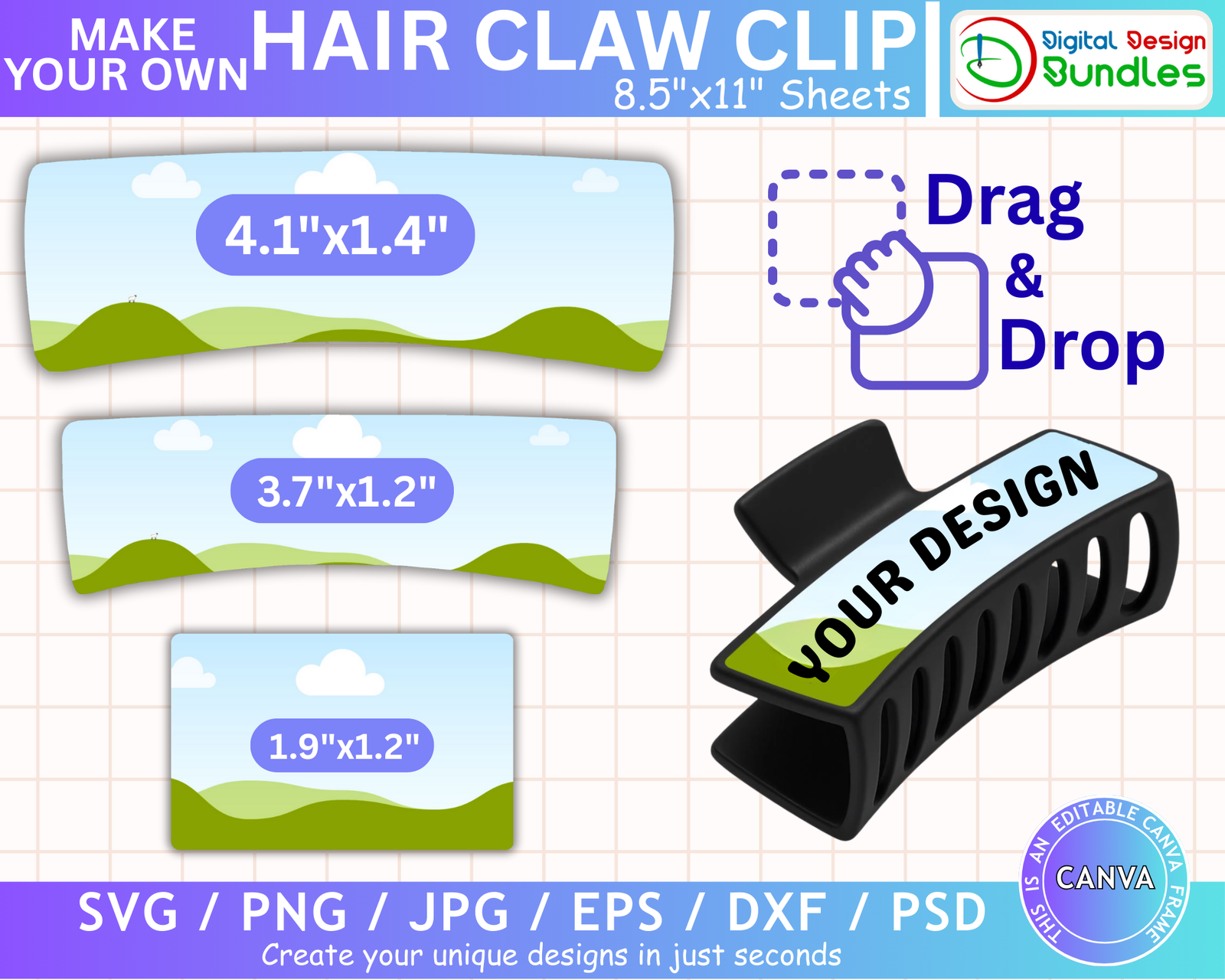 Hair Claw Clip
