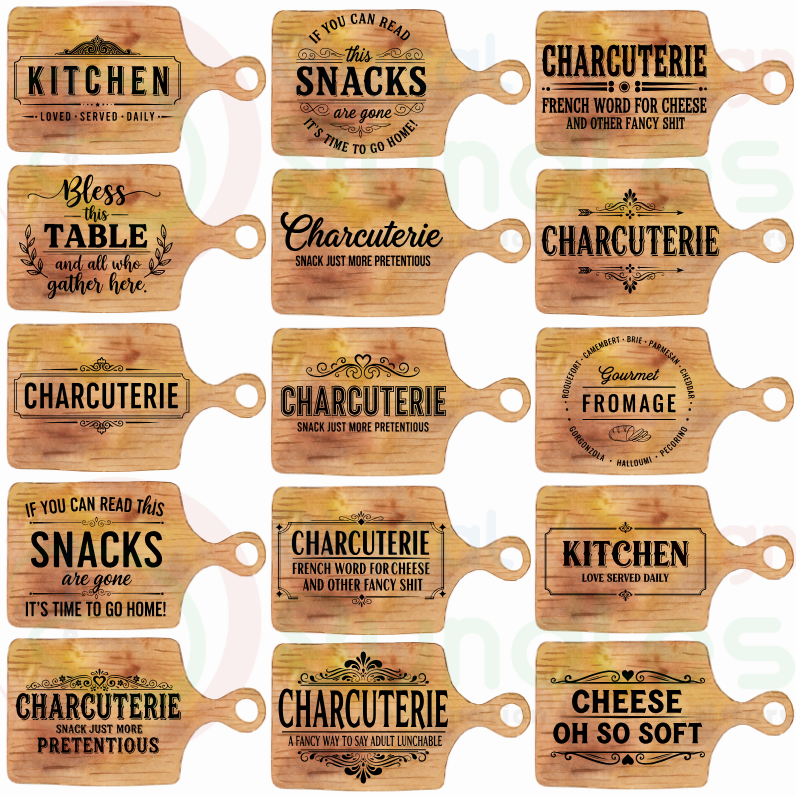 Charcuterie Board SVG