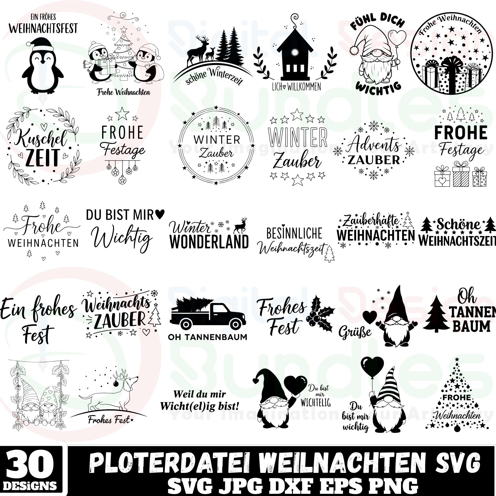 German Christnas Plotter