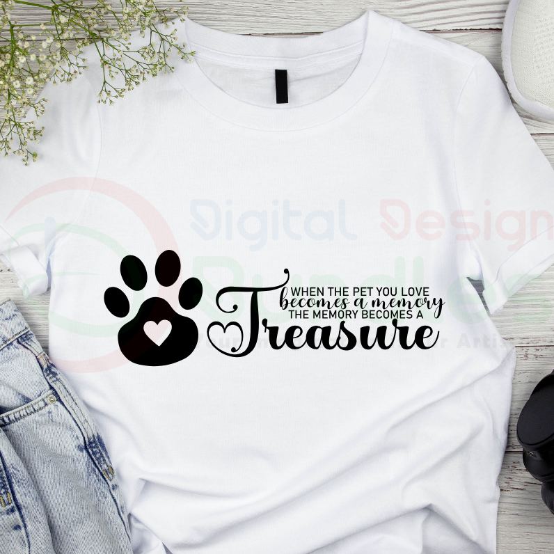 Pet Memorial SVG