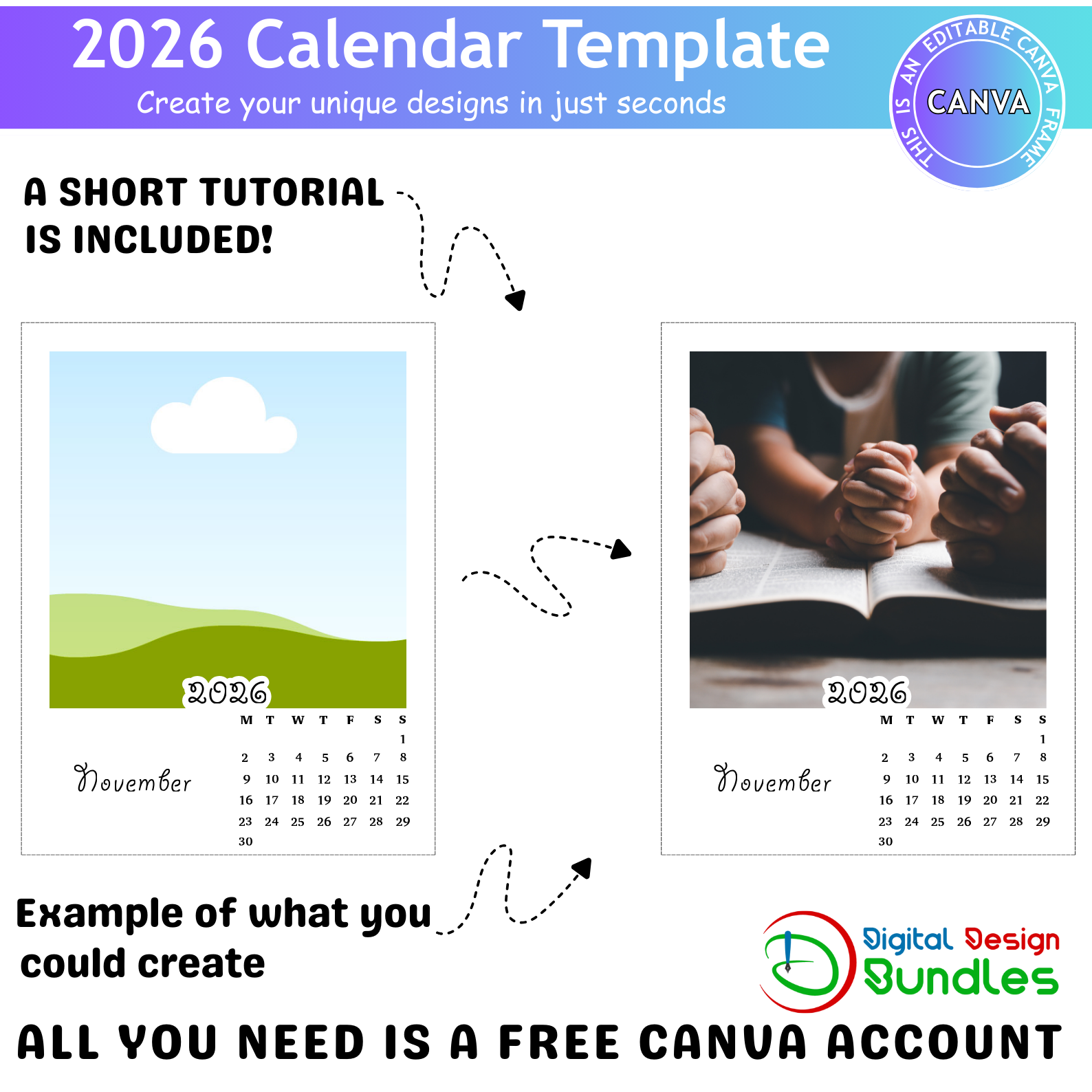 2026 Calendar Template