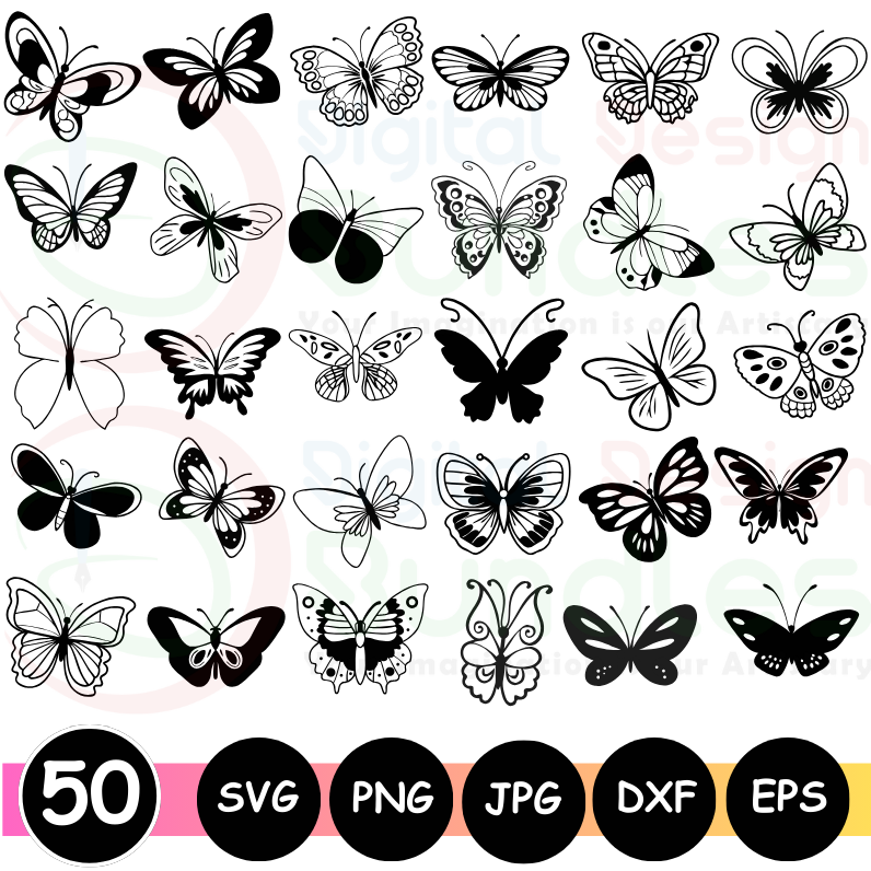 Butterfly Svg Bundle