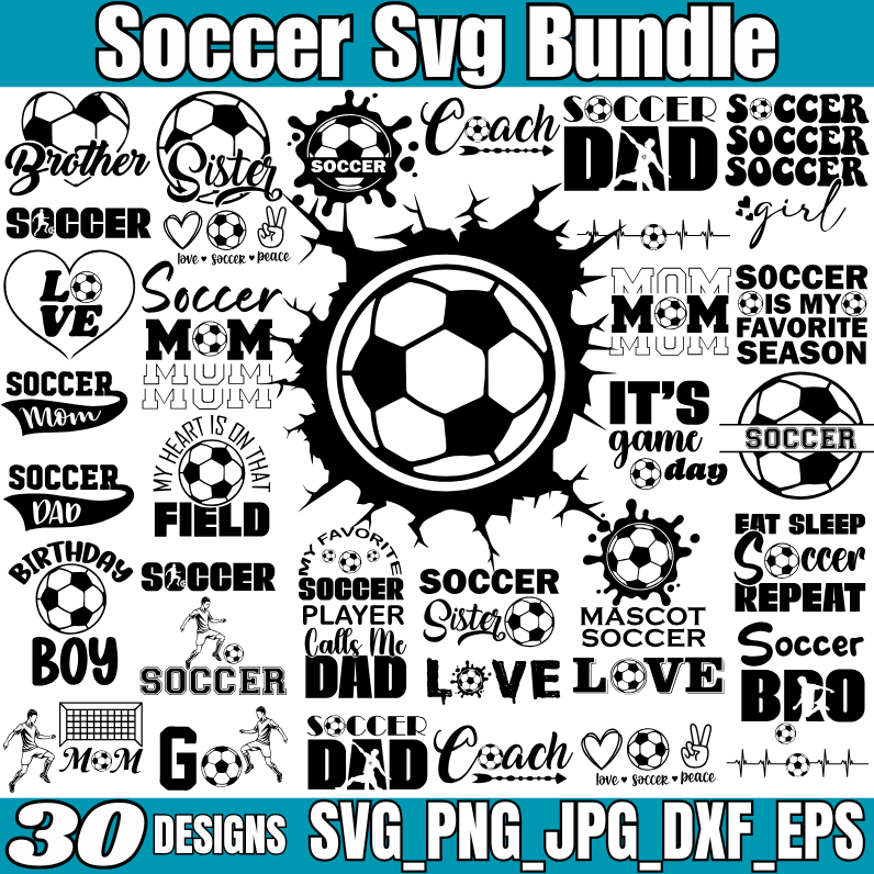 Soccer SVG Bundle -1