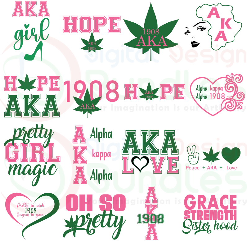 Alpha Kappa Alpha SVG