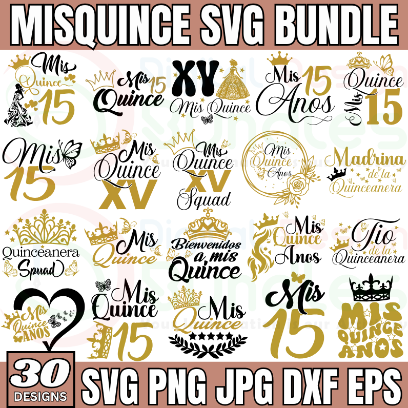 Mis Quince SVG
