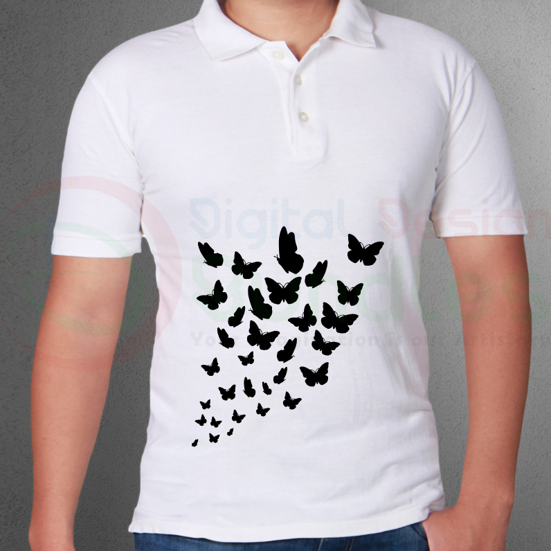 Flying Butterflies SVG - 4