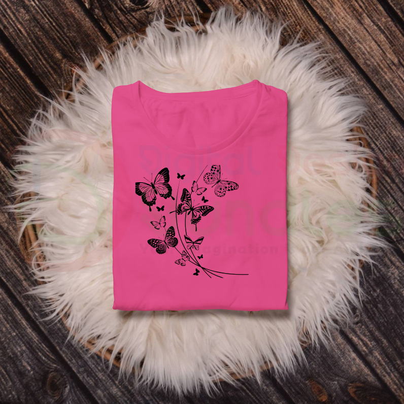 Flying Butterflies SVG - 4