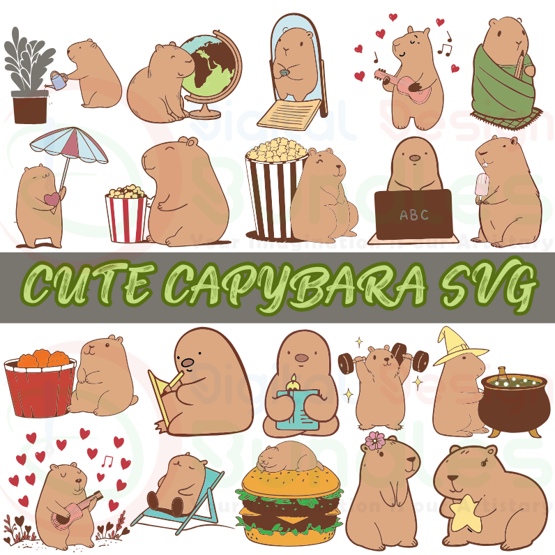 Capybara SVG
