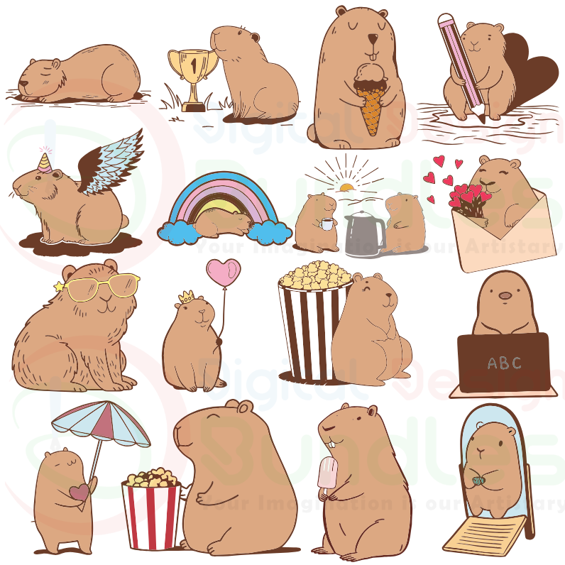 Capybara SVG