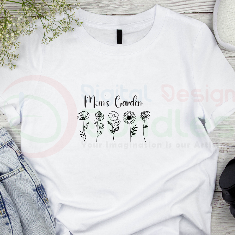 Grandma's Garden Personalized SVG