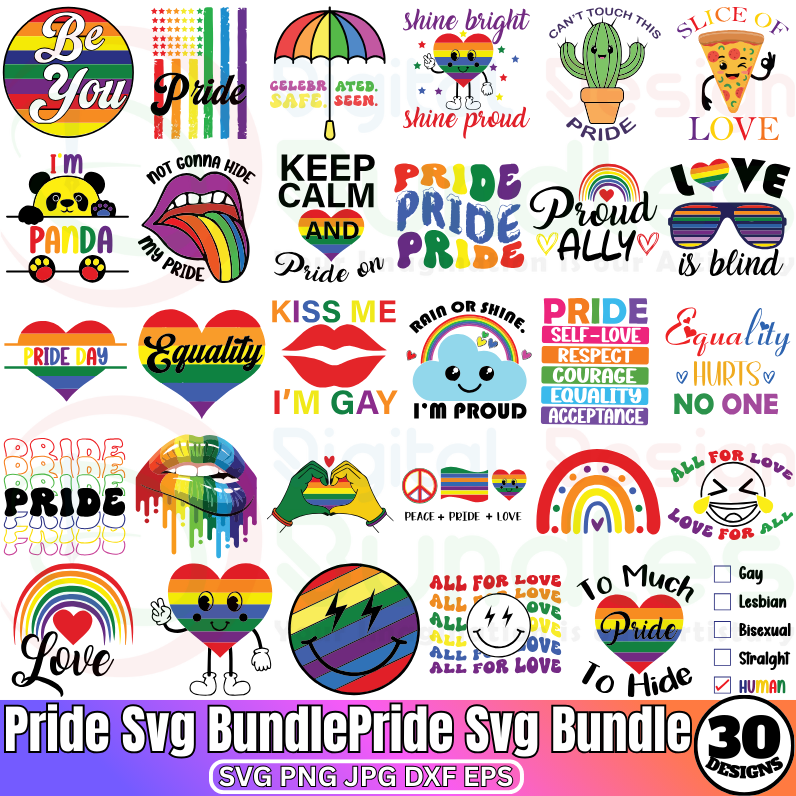 Pride SVG Bundle