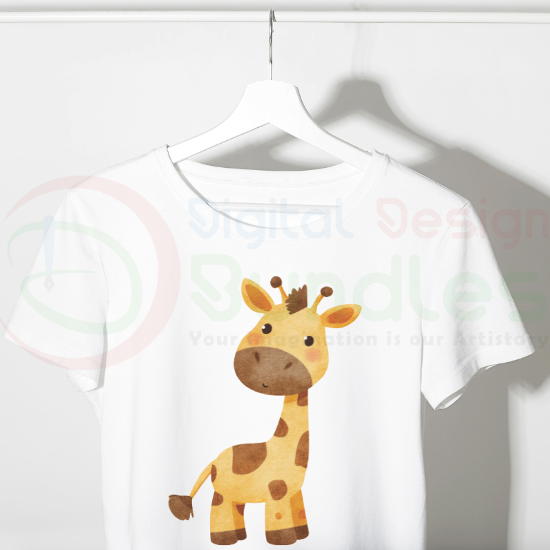 Watercolor Cute Animals PNG