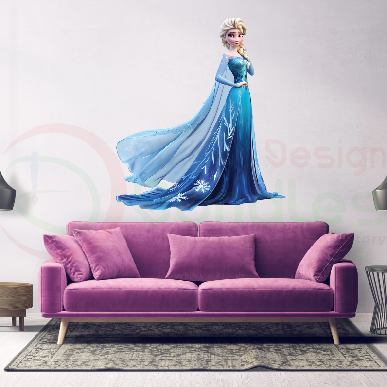 Winter Princess Clipart Bundle