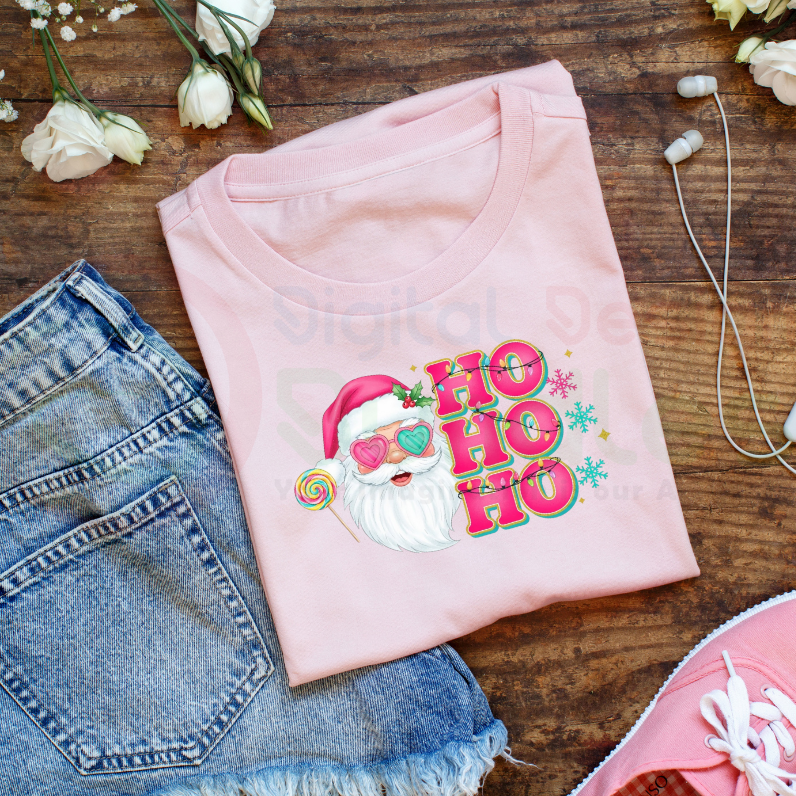 Preppy Pink Christmas PNG Bundle