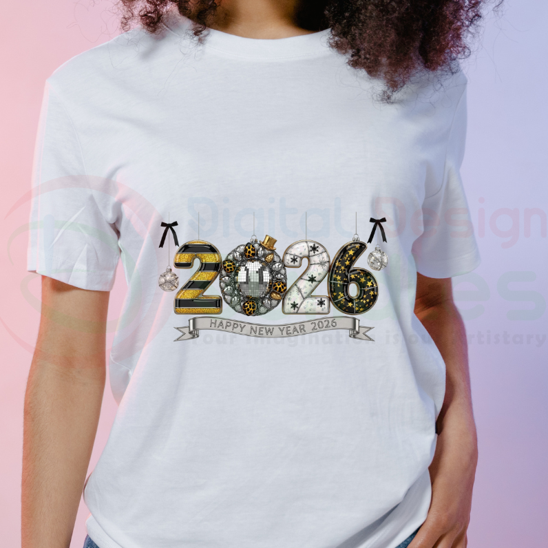 New year 2026 PNG Bundle