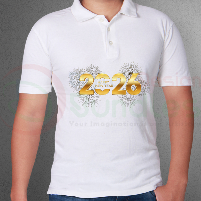 Happy New Year 2026 SVG PNG Bundle