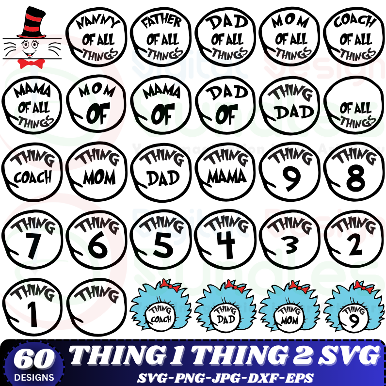Thing 1 Thing 2 SVG