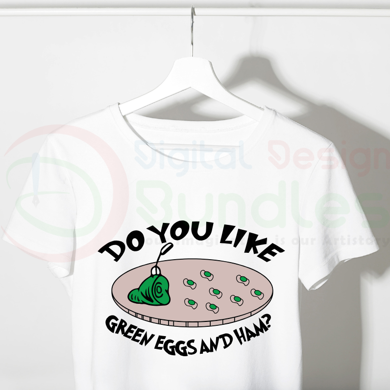 Green Eggs And Ham SVG