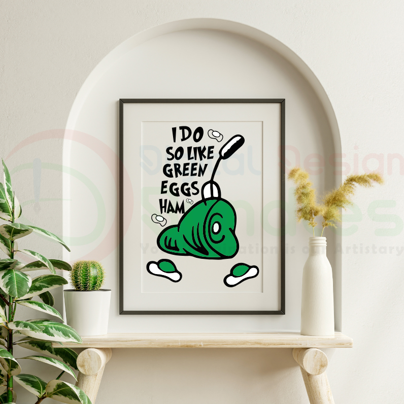 Green Eggs And Ham SVG