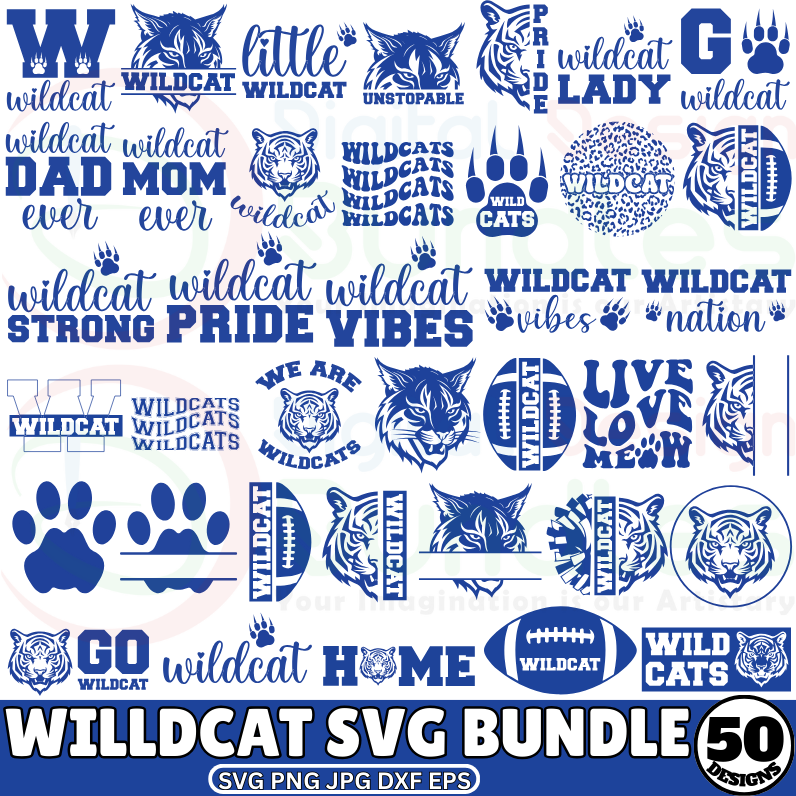 Wildcat SVG Bundle
