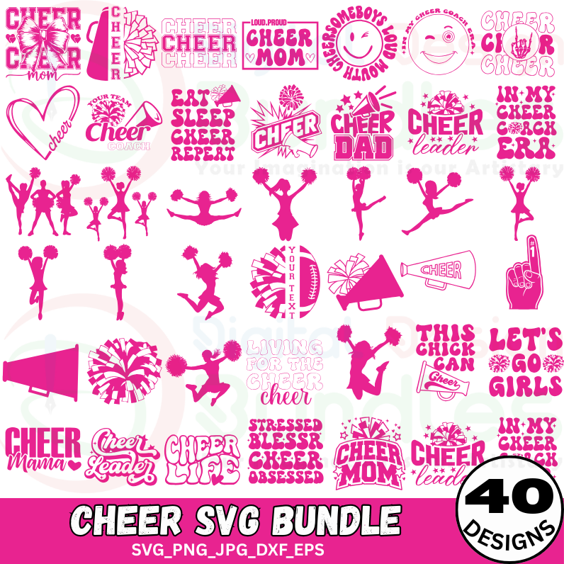 Cheerleader SVG Bundle