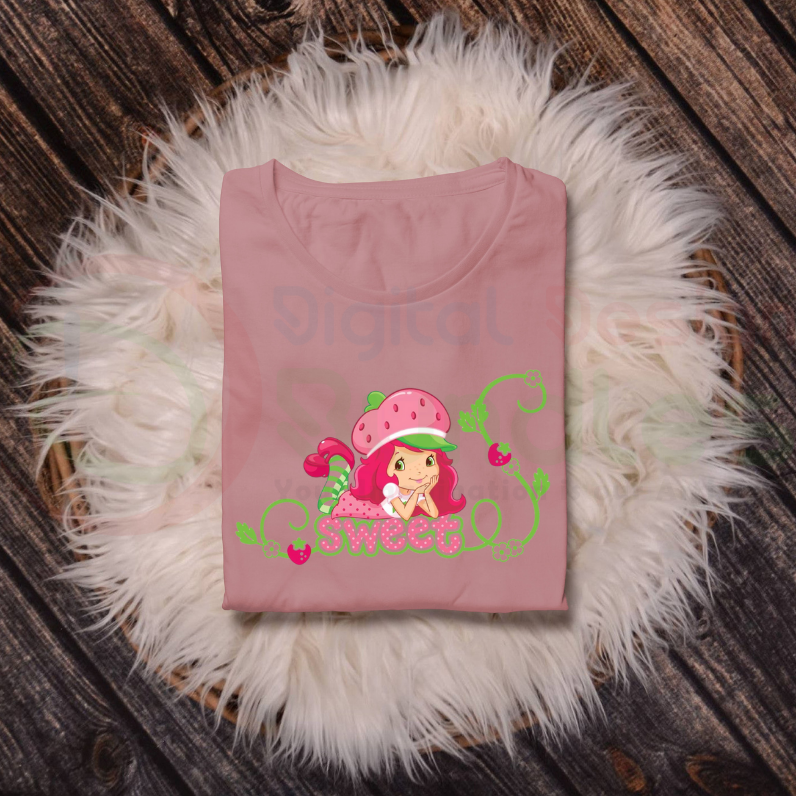 Strawberry Shortcake Cute PNG