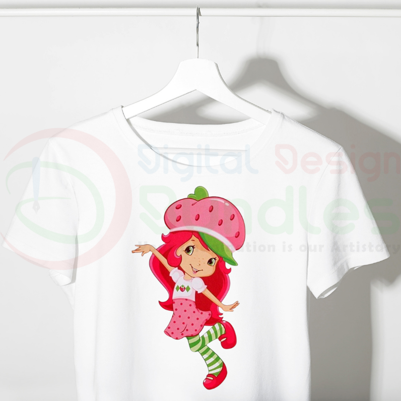 Strawberry Shortcake Cute PNG
