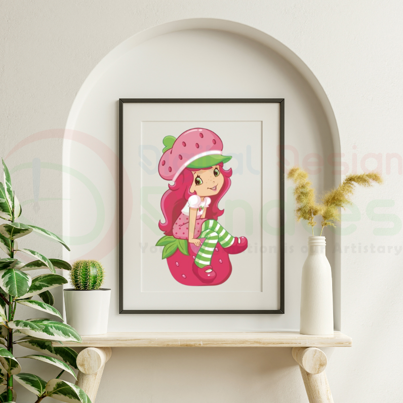 Strawberry Shortcake Cute PNG