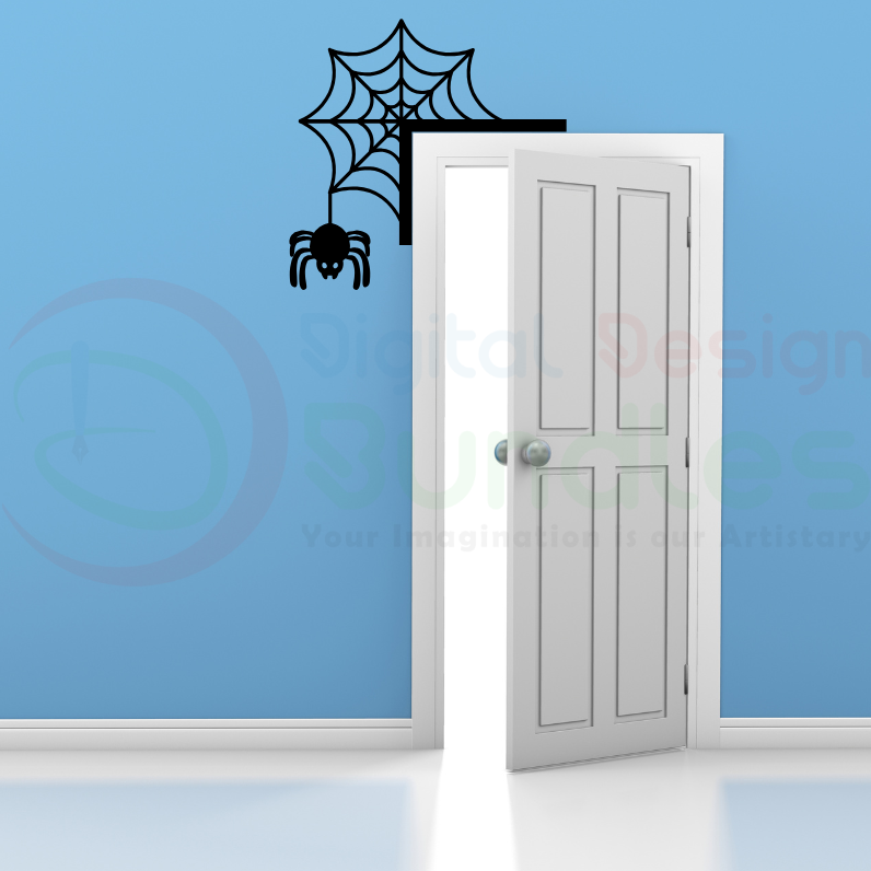 Halloween Door Corner