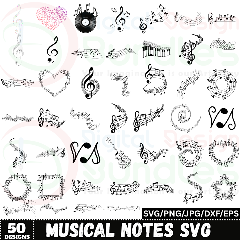 Musical Notes SVG
