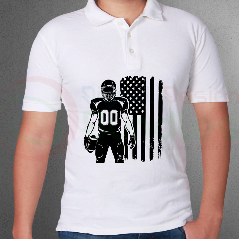 Custom Football Player Svg