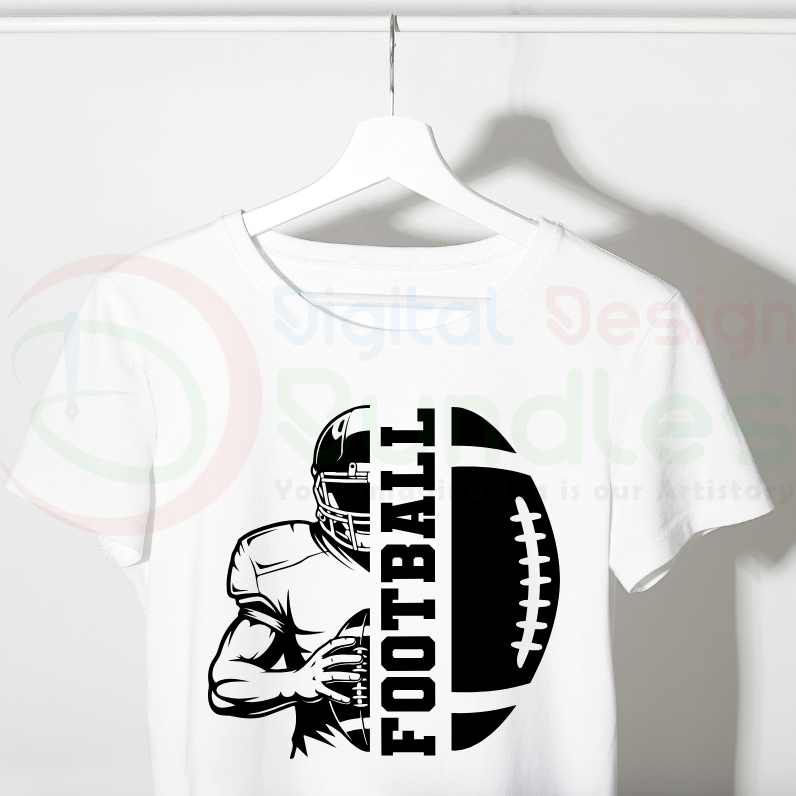 Custom Football Player Svg