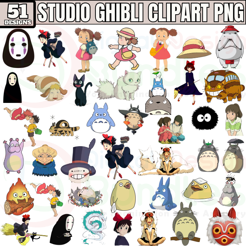 Studio Ghibli Clipart PNG