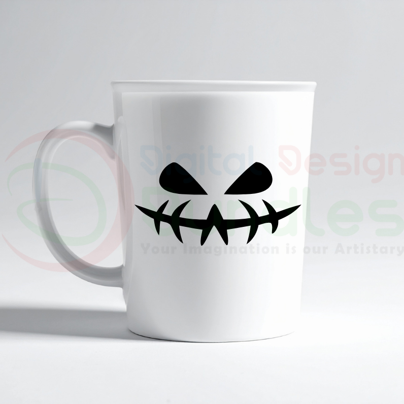 Pumpkin Jack O Lantern Face