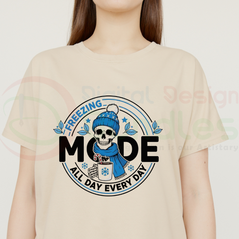 Christmas Skulls Png Bundle