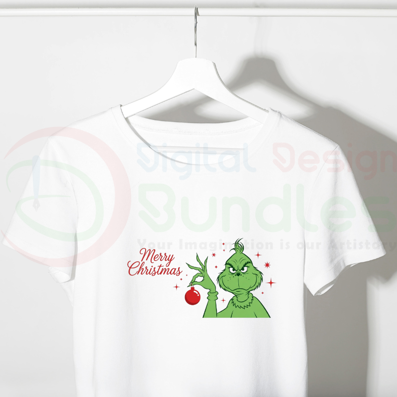 Round Christmas Signs Png Bundle