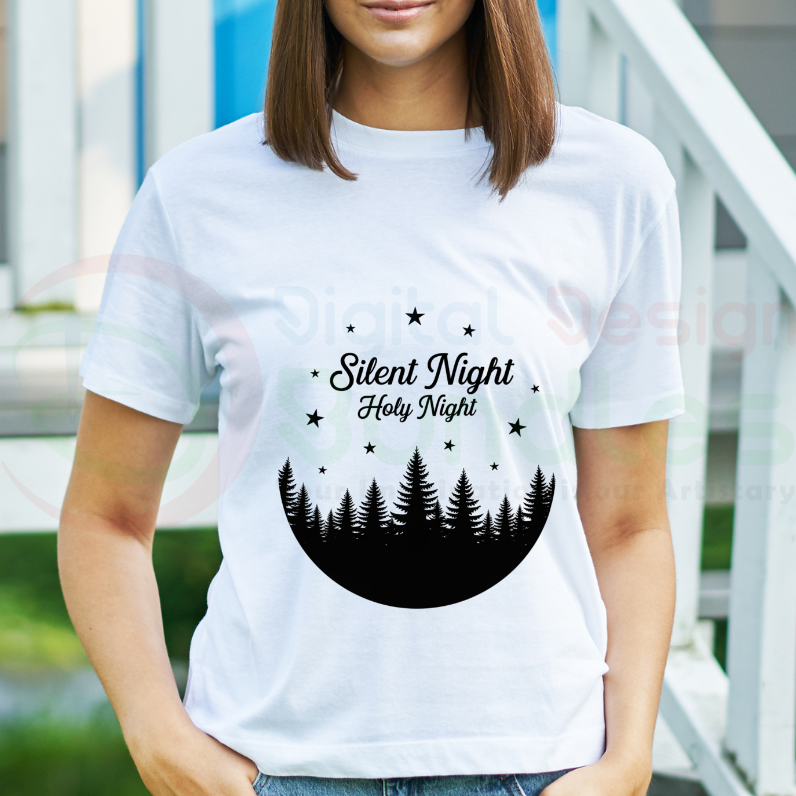 Round Christmas Signs Png Bundle