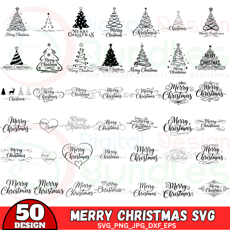 Merry Christmas SVG Bundle