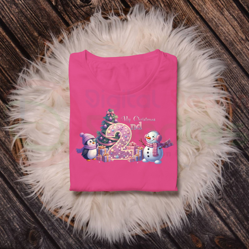 My 1st to 5th Christmas PNG Bundle