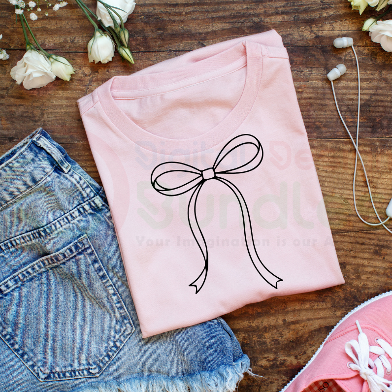 Black Bow Svg Png Bundle