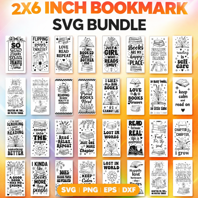 Bookmark SVG Bundle