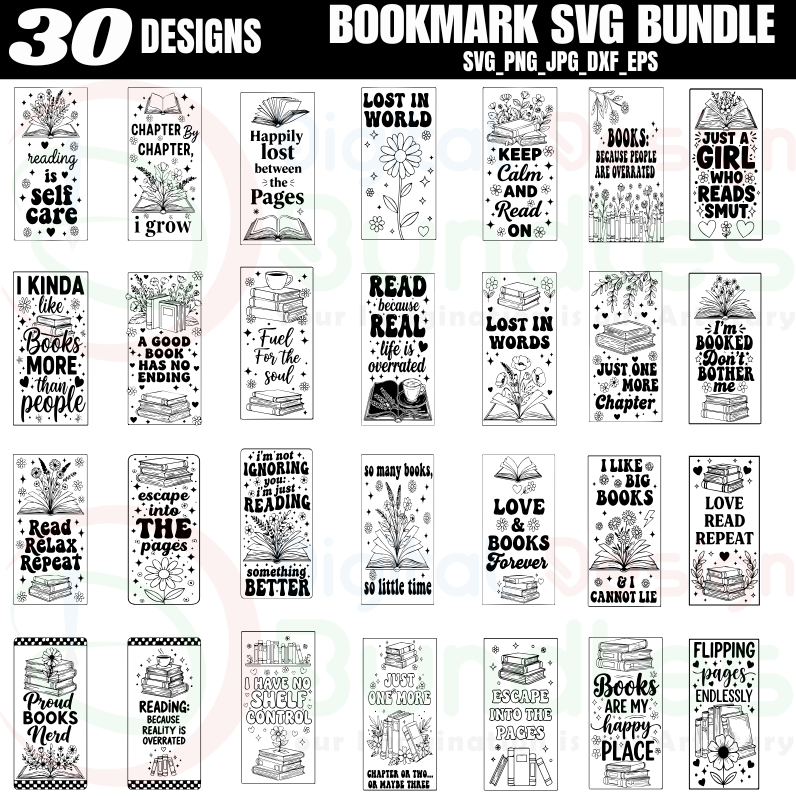 Bookmark SVG Bundle