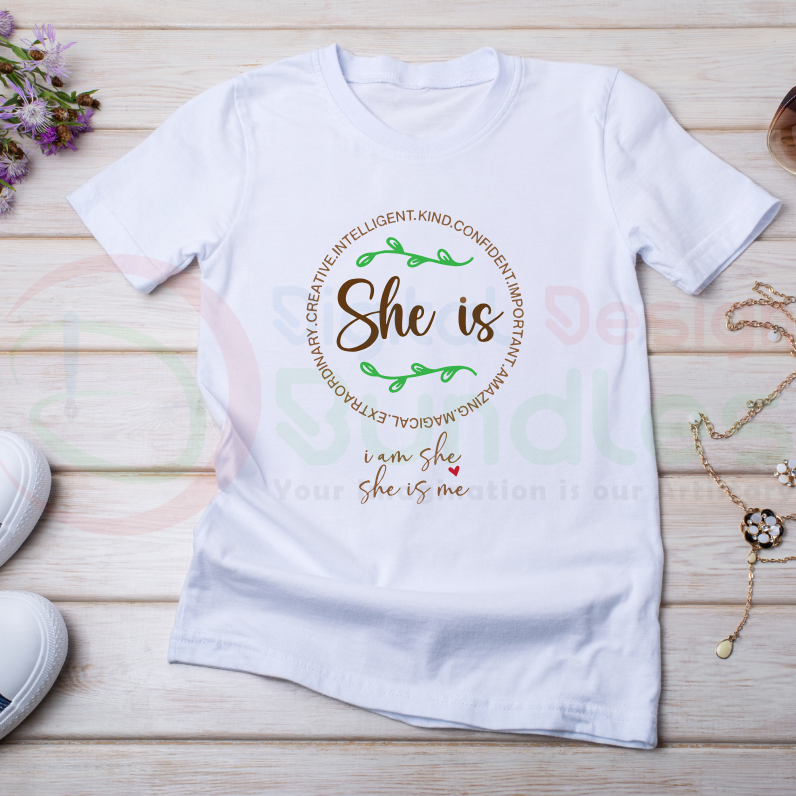 Woman Affirmation SVG Bundle