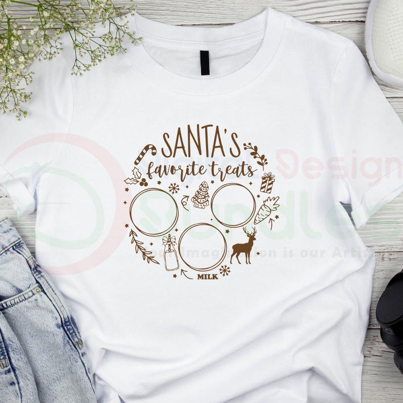 Santa Tray SVG Bundle
