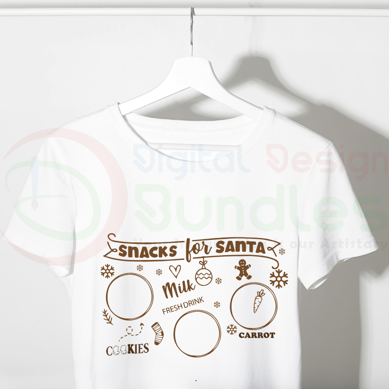 Santa Tray SVG Bundle